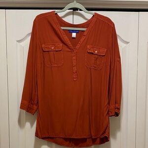 Simply Styled Women's Terracotta Blouse